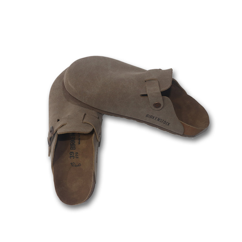 Birkenstock Boston Clogs in DARK GRAY