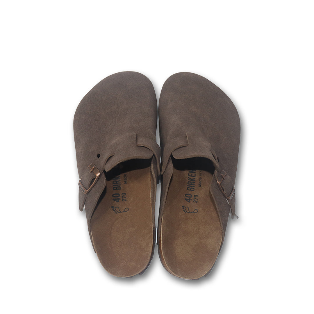 Birkenstock Boston Clogs in BROWN