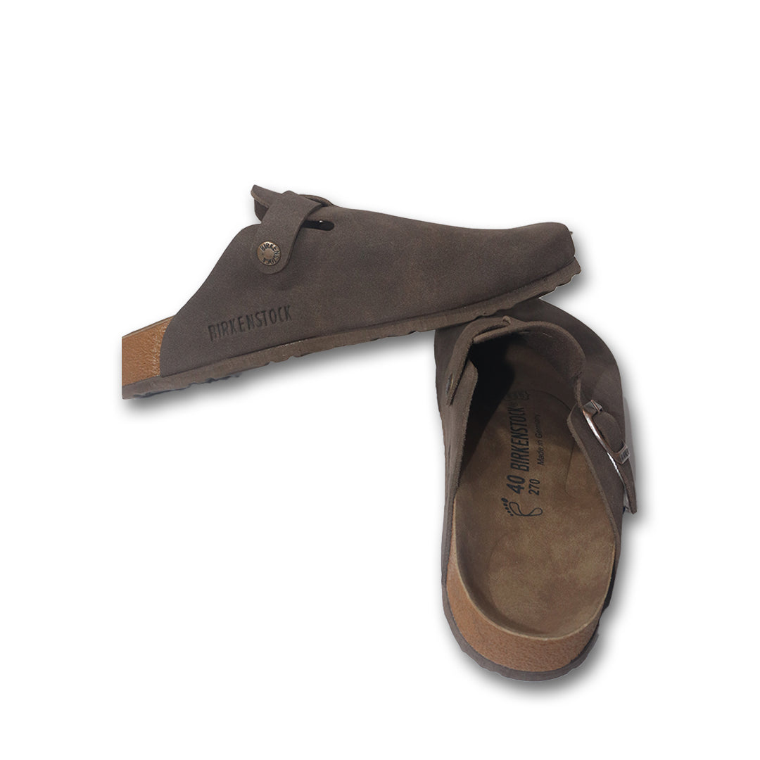 Birkenstock Boston Clogs in BROWN
