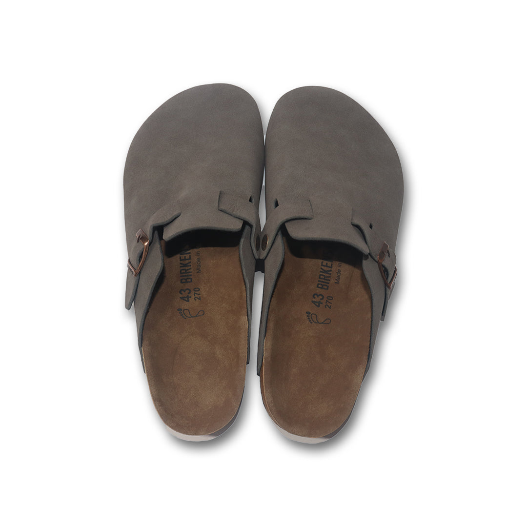 Birkenstock Boston Clogs in GRAY