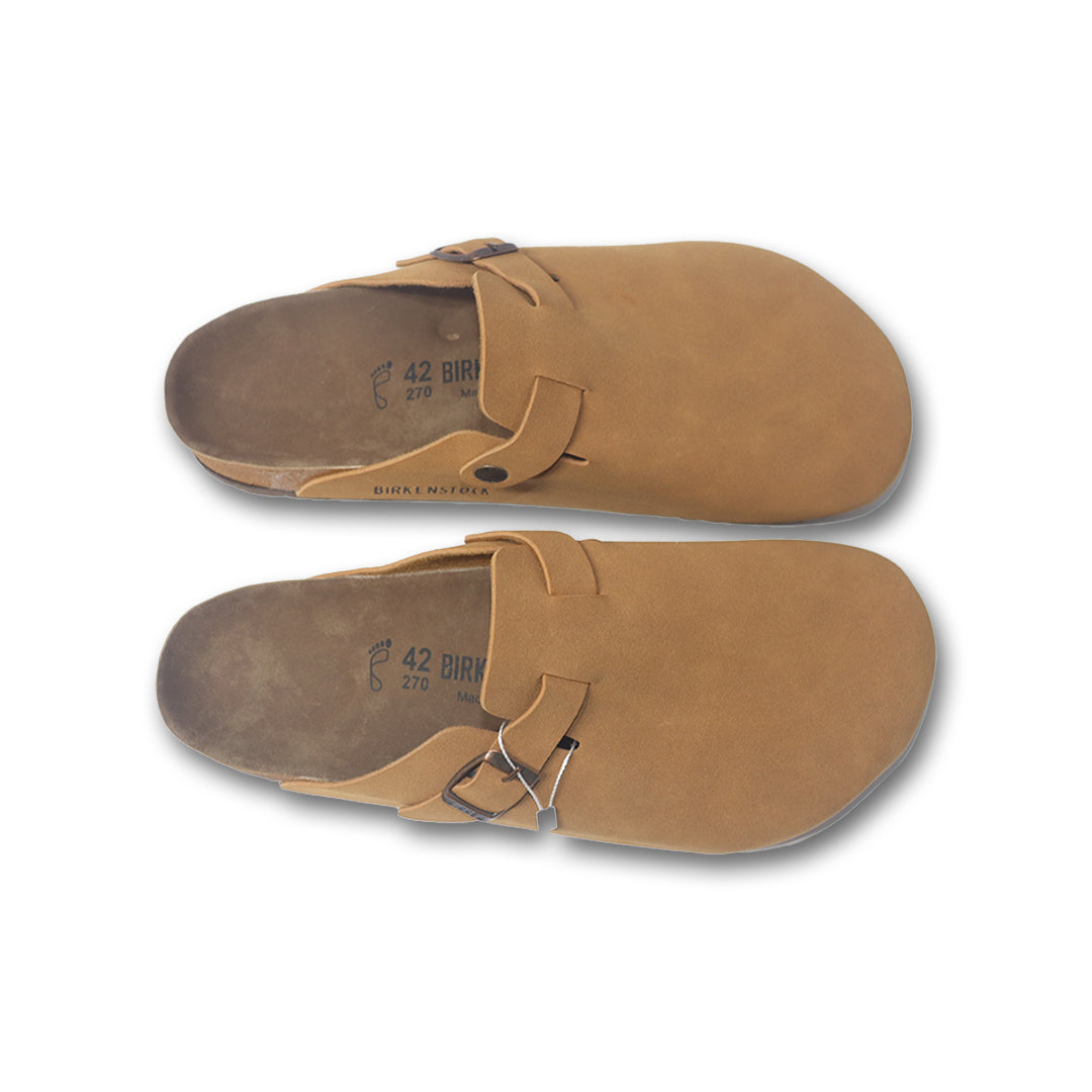 Birkenstock Boston Clogs in Yellow